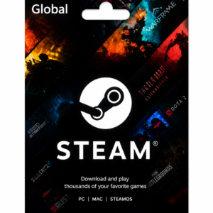 Steam Gift Cards–(GLOBAL)
